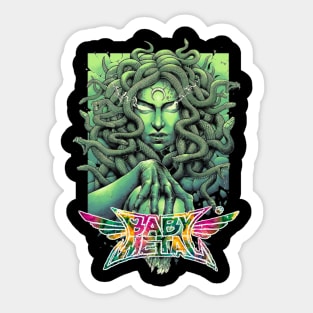 metal baby full colour Sticker